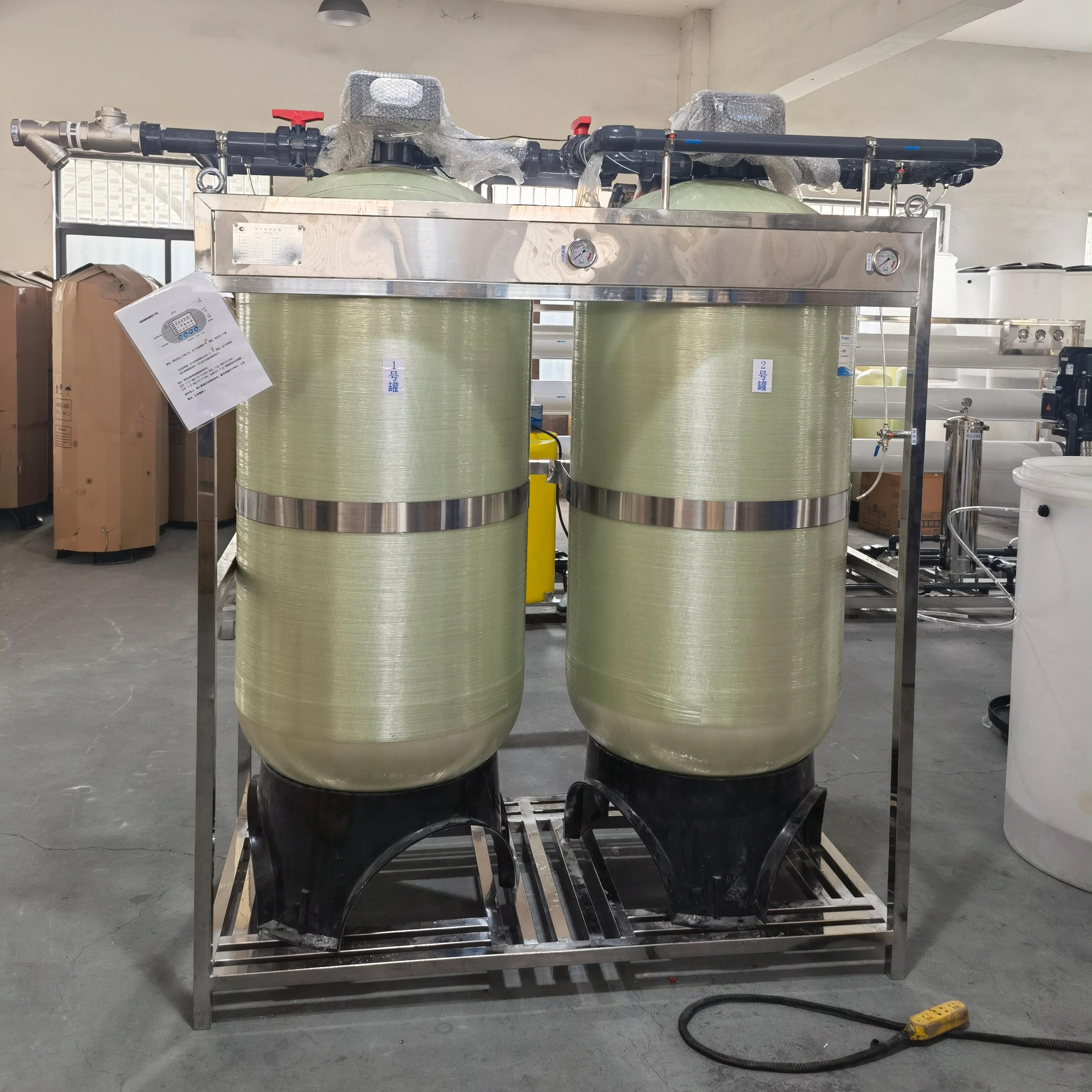 10-20 tons double valve double tank continuous water supply