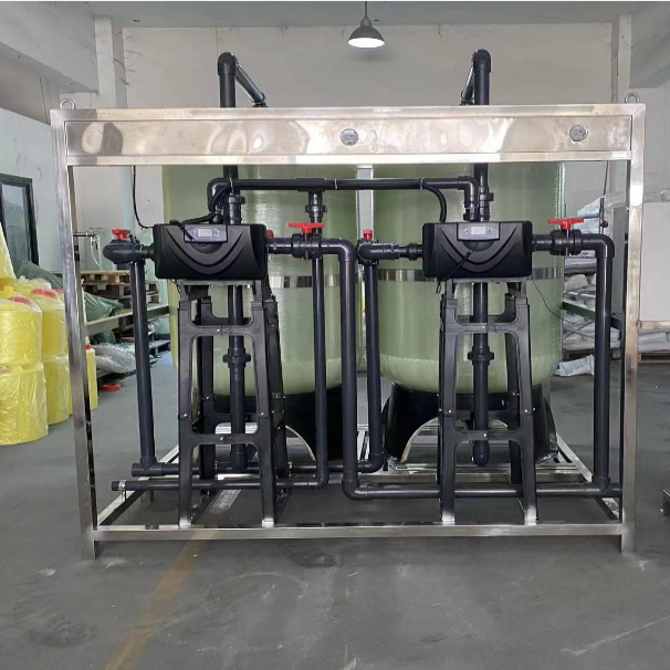 20-40 tons double valve double tank continuous water supply stainless steel pipeline